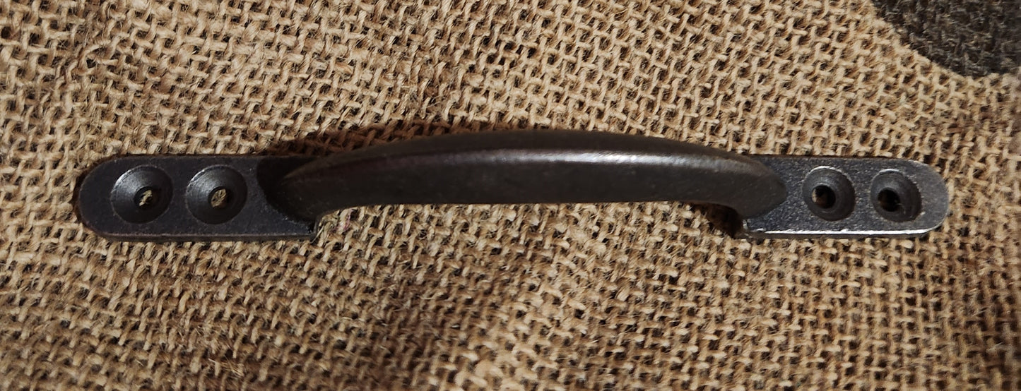 Sash Handle 4 Hole Cast Antique Iron 6 inch