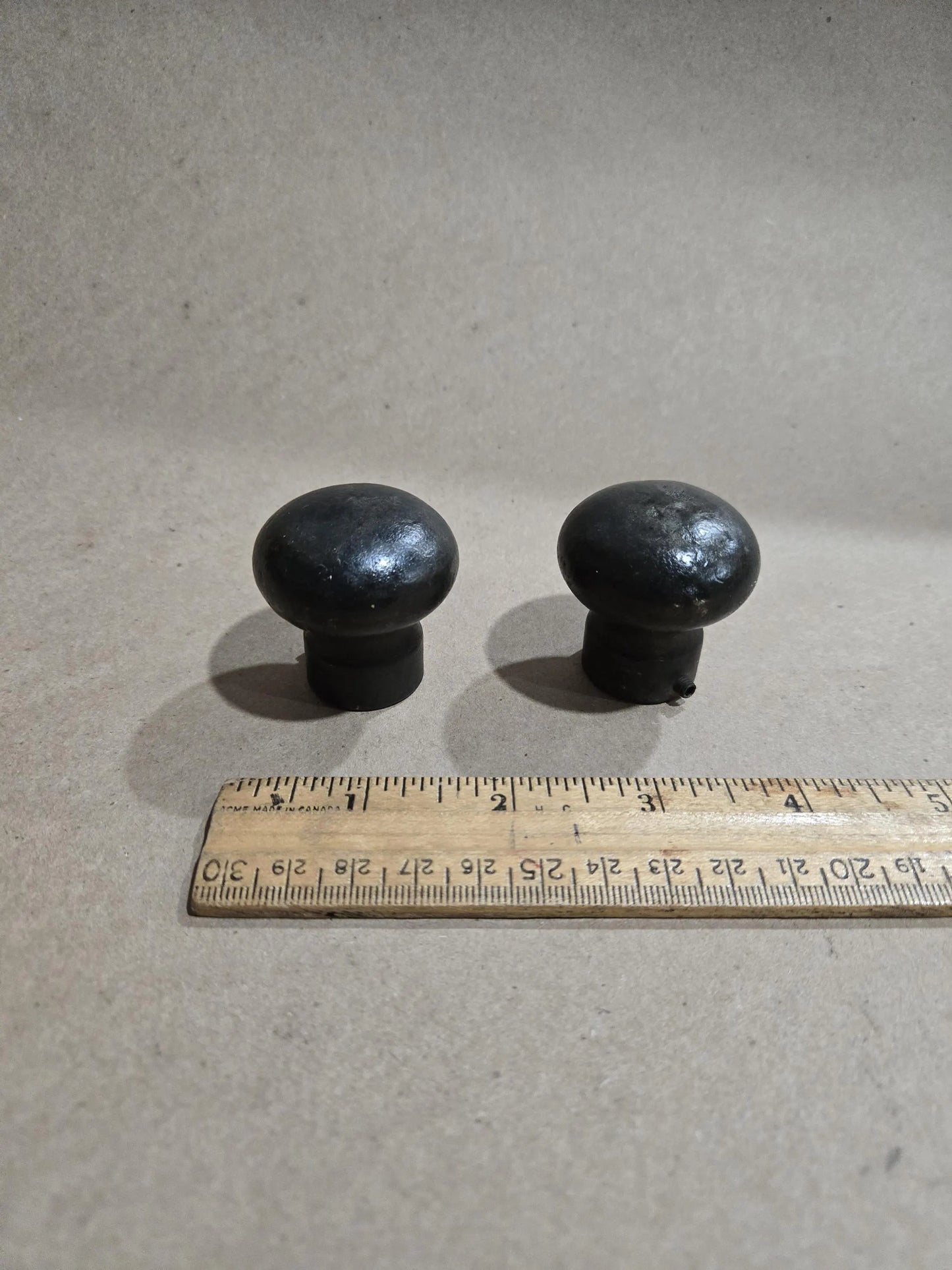 Antique Cast Iron Ball or Wide Finial