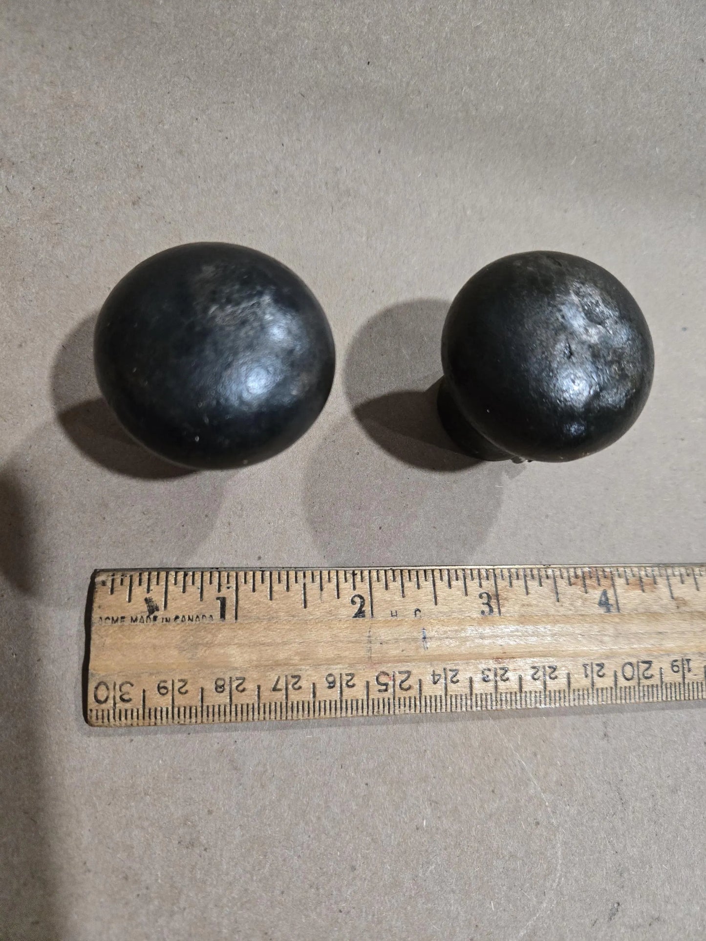 Antique Cast Iron Ball or Wide Finial