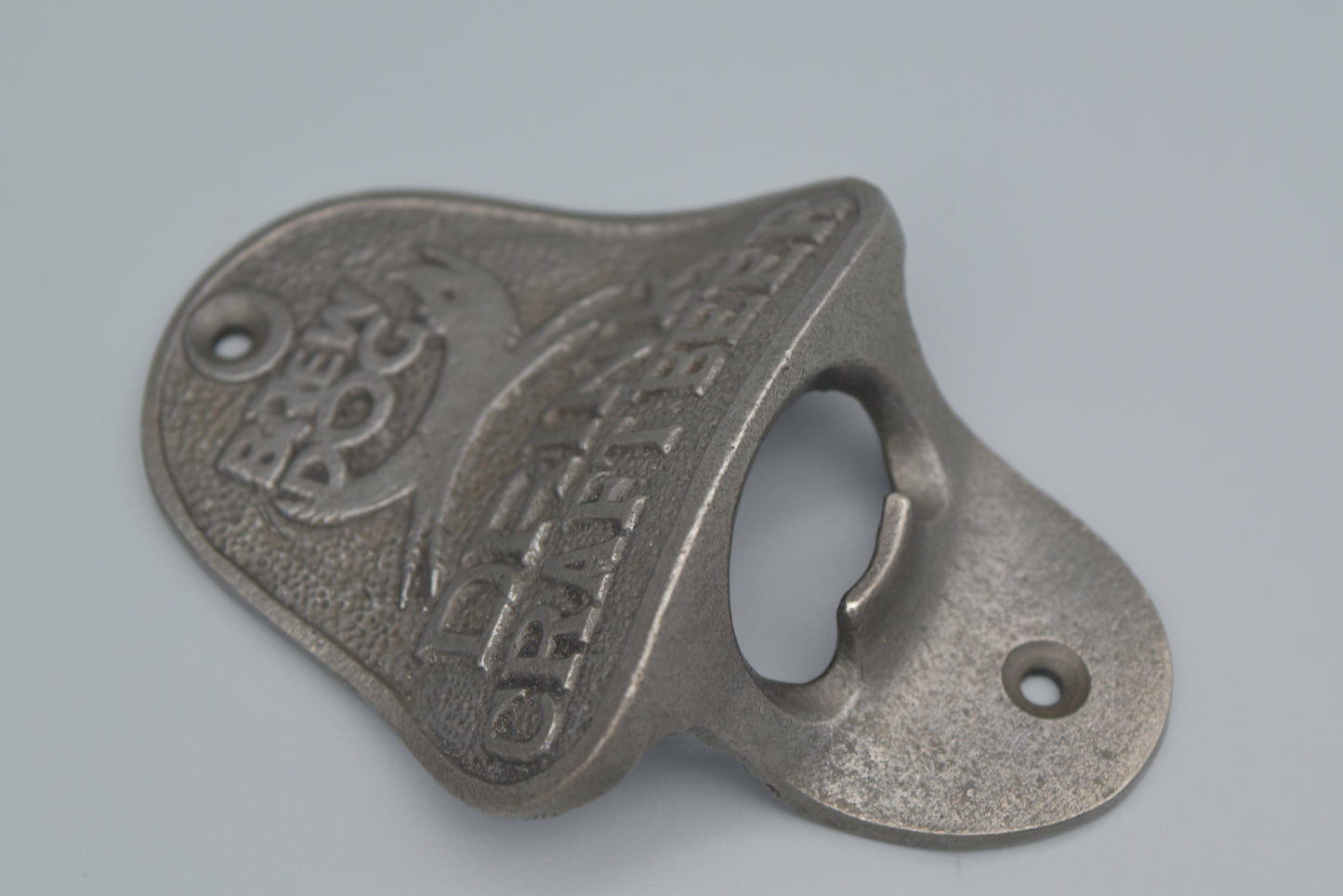 Brew Dog “Drink Craft Beer” Bottle Opener – Cast Iron Barware – Novelty Beer Lover Gift – Industrial Pub Décor