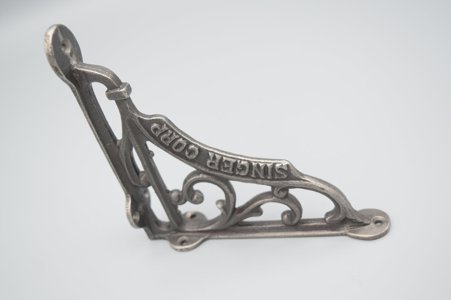 Singer Corp bracket 6" by 6"- antique iron