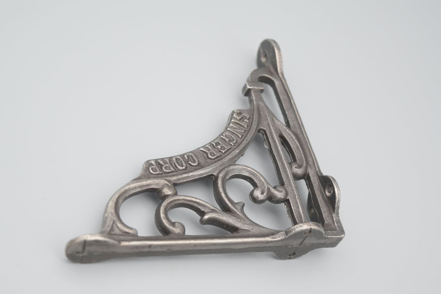 Singer Corp bracket 6" by 6"- antique iron