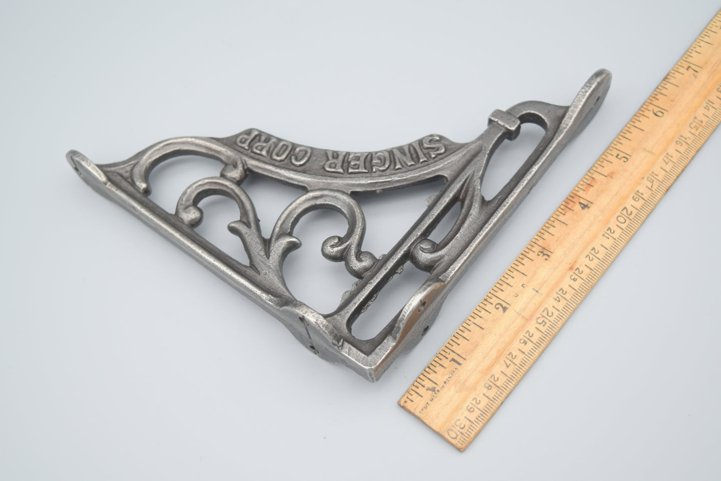Singer Corp bracket 6" by 6"- antique iron