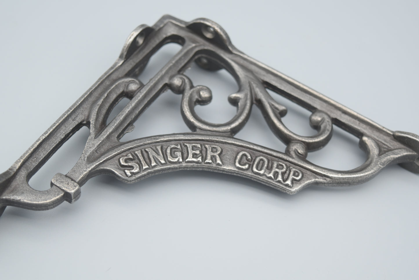 Singer Corp bracket 6" by 6"- antique iron