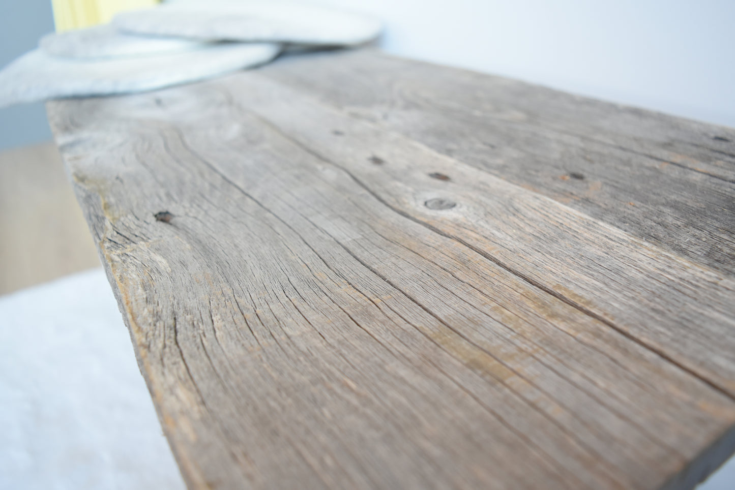 Grey Barn Wood Bench
