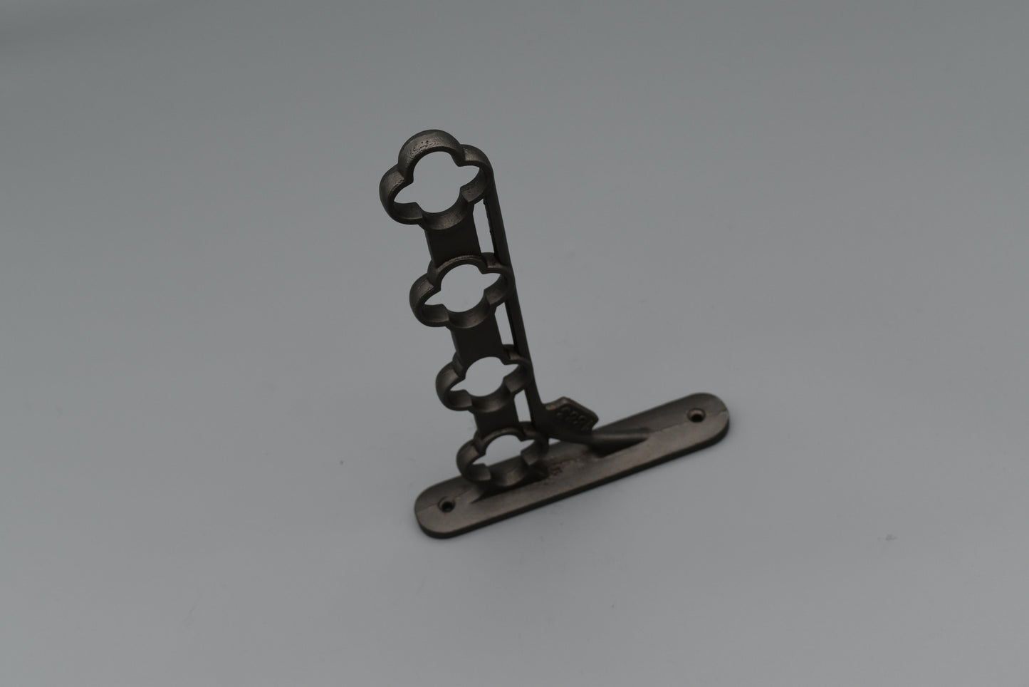 Vintage 1883 Clothes Airer Wall Bracket - antique iron