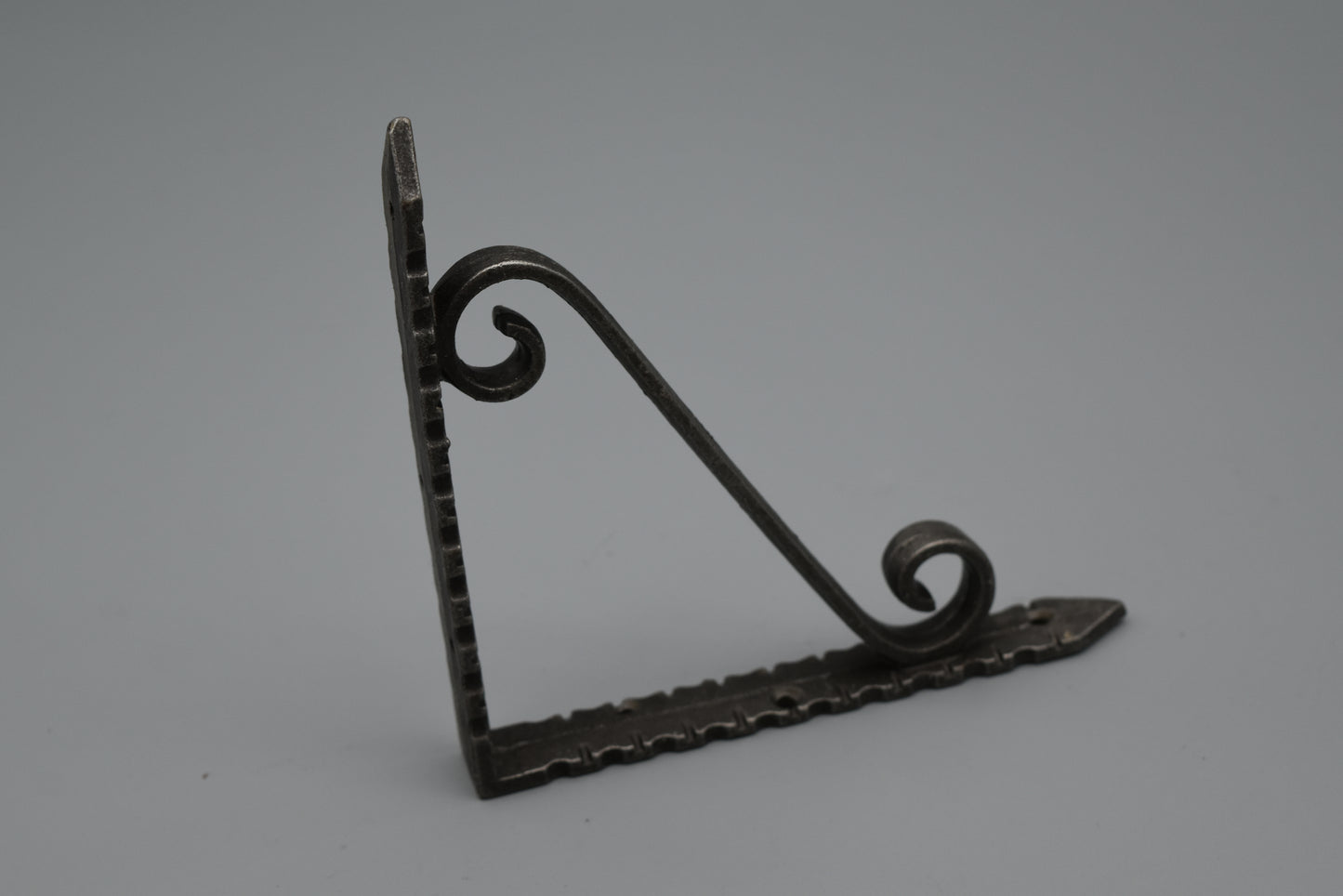 Antique Iron 6" by 6" Scroll Shelf Bracket