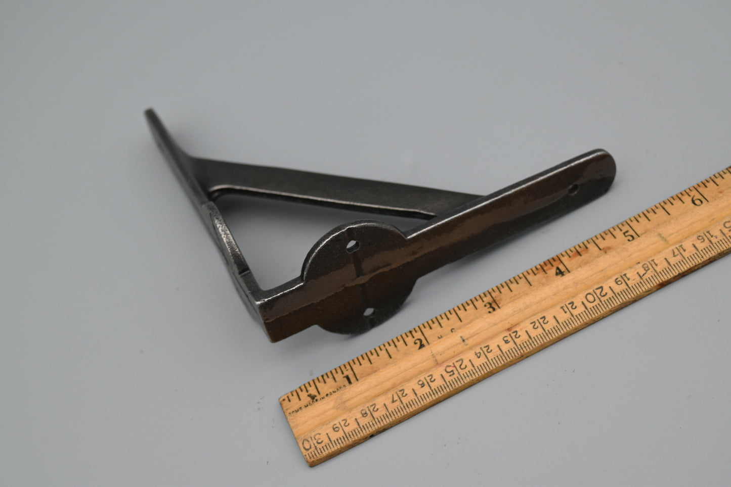 The Gallows - 5"X5" regular style, 5"X5" with alternative style, 6"X6" regular style - Cast Iron Heavy-Duty Shelf Bracket with Plains lugs