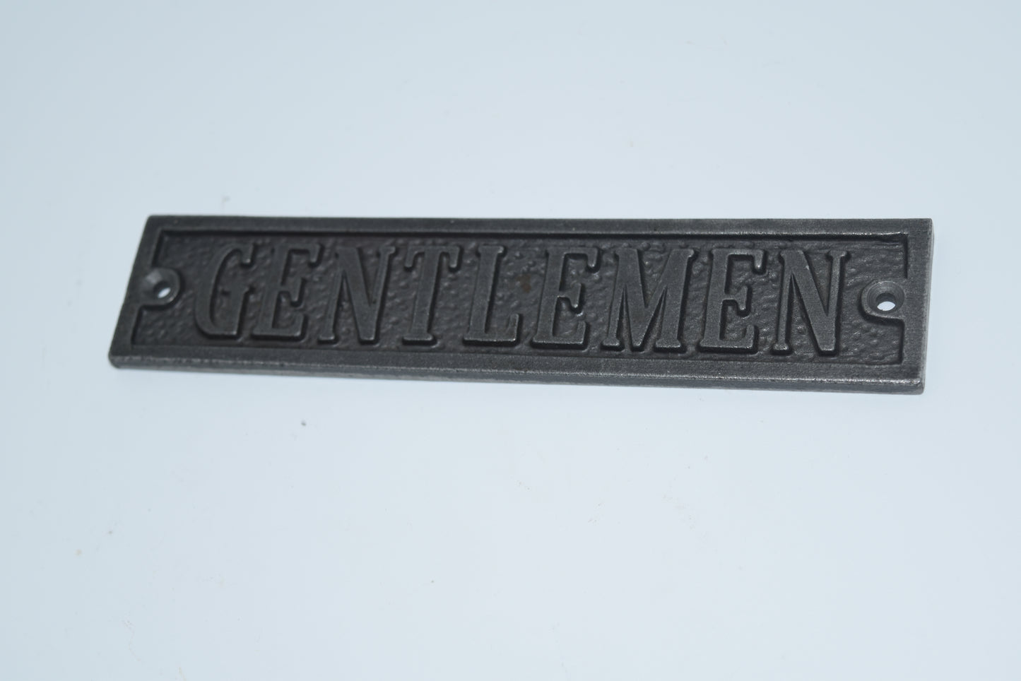 Gentlemen Plaque