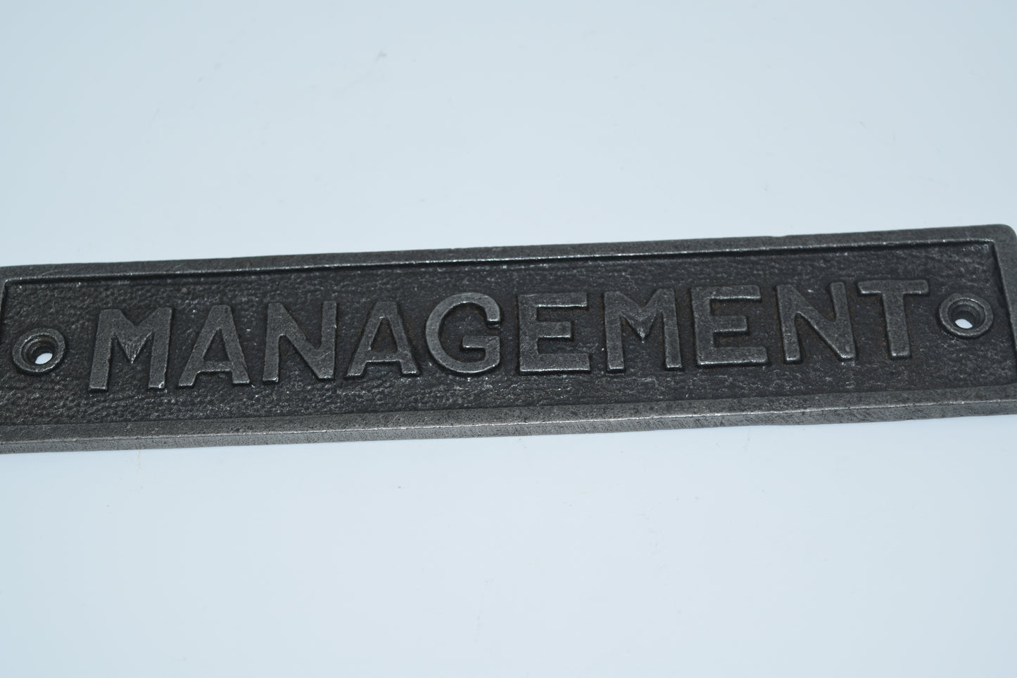 Management Plaque