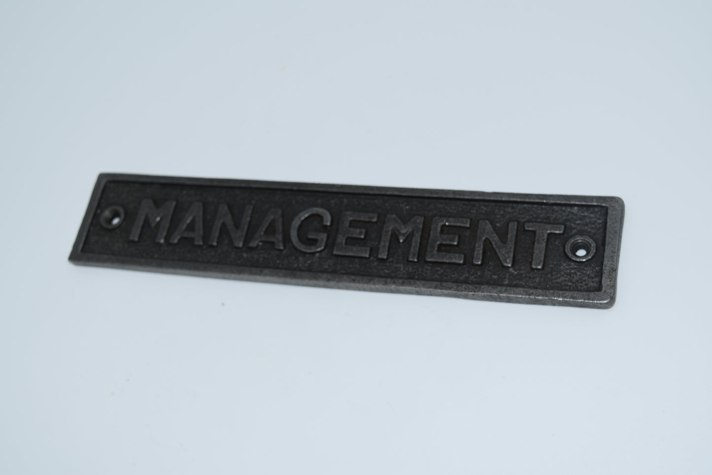 Management Plaque