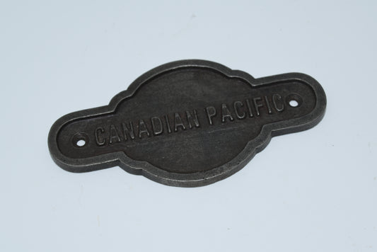 Canadian Pacific Railway Plaque
