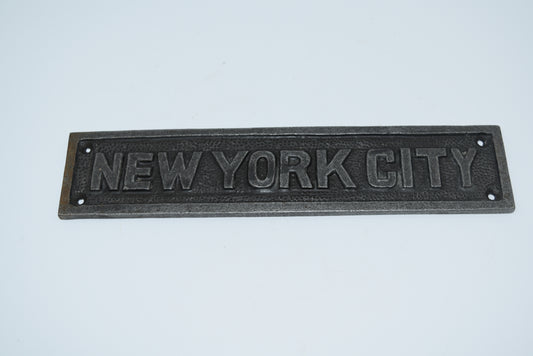 New York City Plaque
