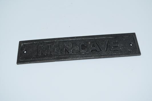 Man Cave Plaque