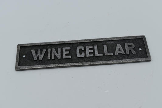 Wine Cellar Plaque