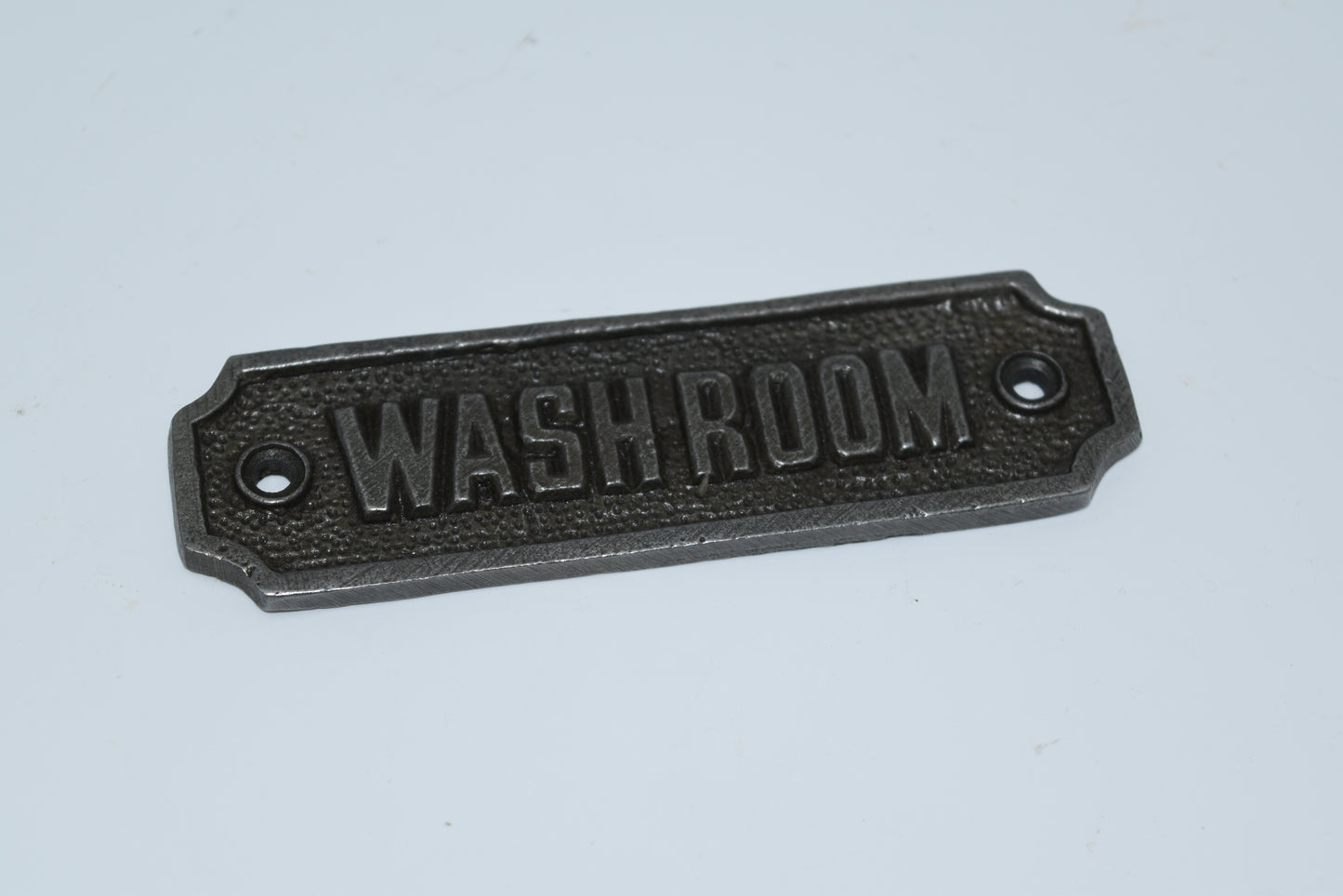 Washroom Plaque