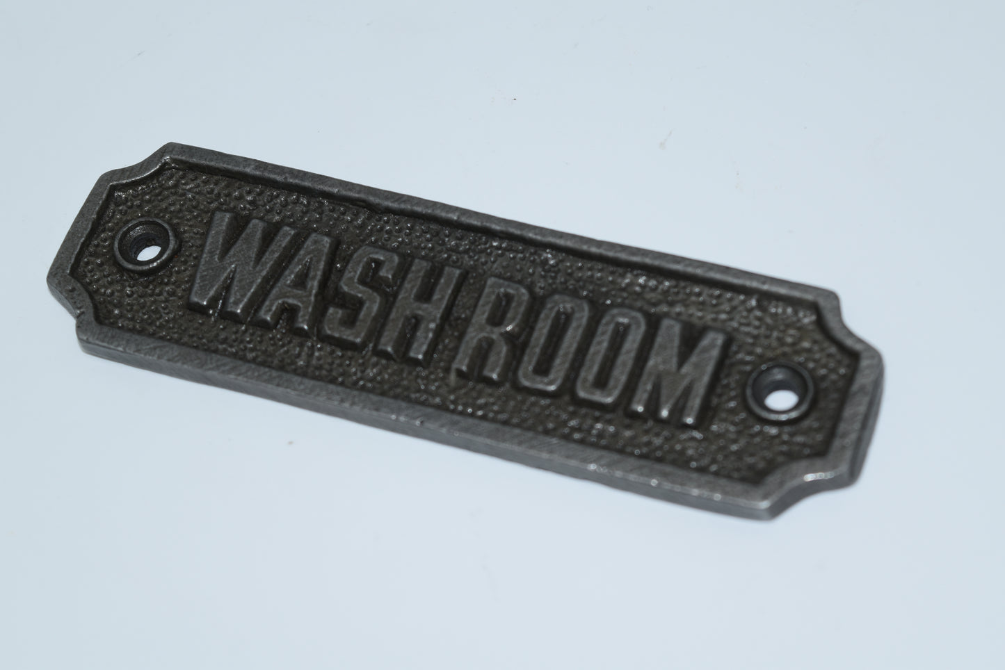 Washroom Plaque