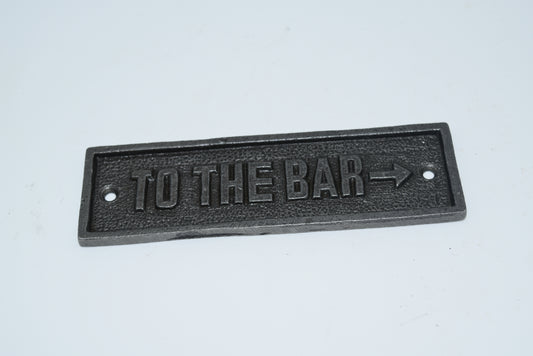 To The BAR - Plaque