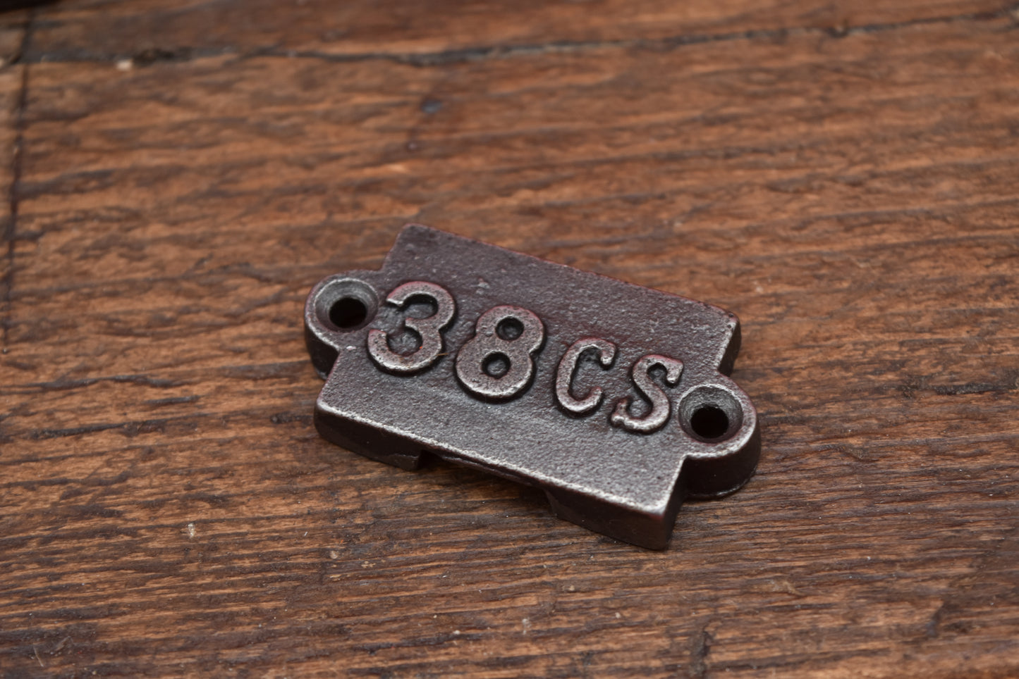 Coat Hook Double 38CS 2 Part Cast Iron 110mm
