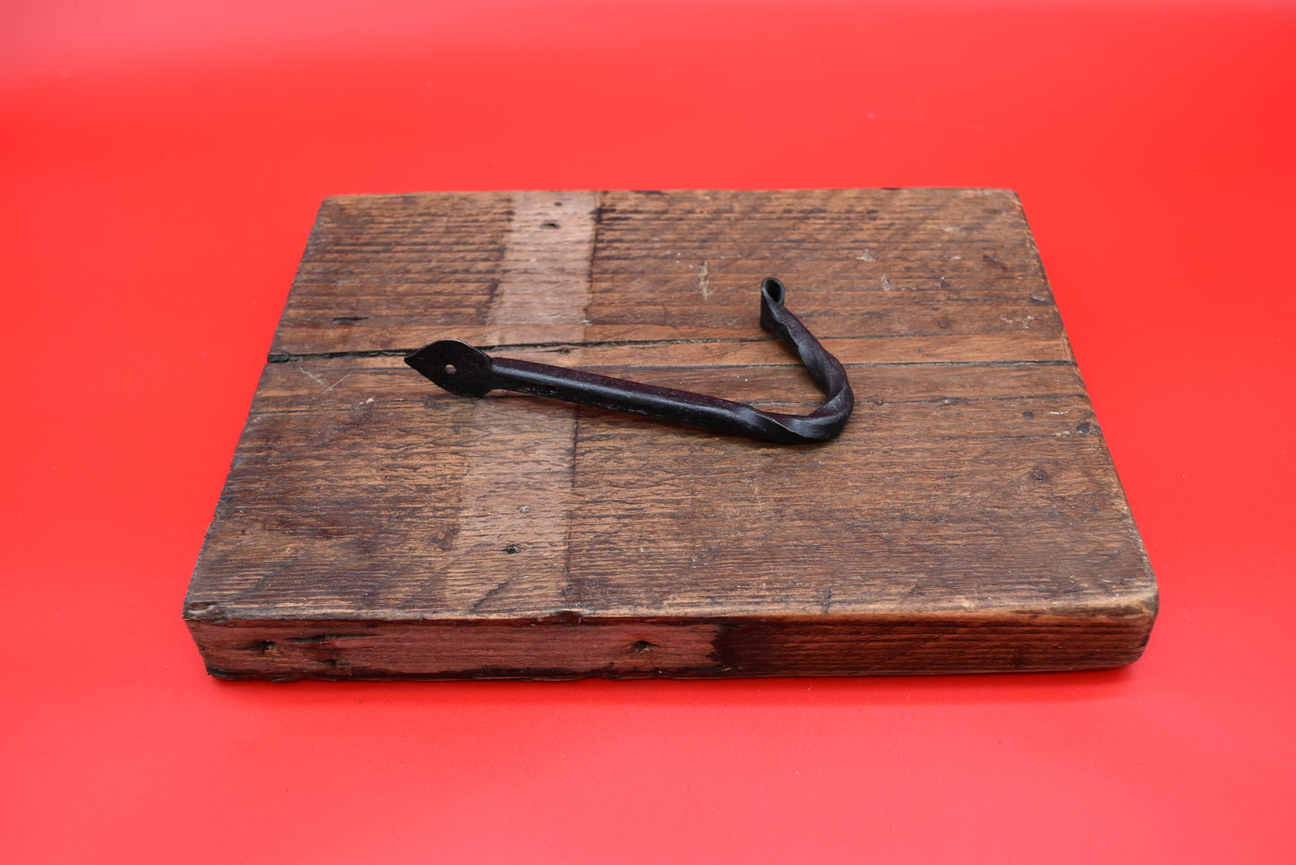 Twisted Spearhead Hand Forged Hook