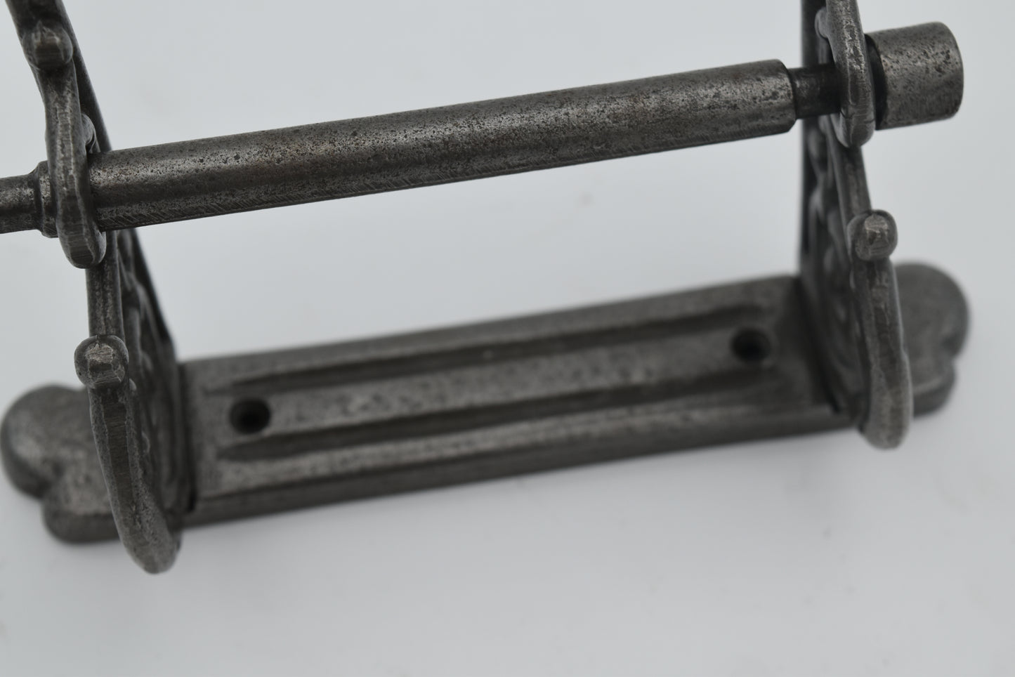 Plain Back Scroll Sides - Toilet Paper Holder - Antique iron