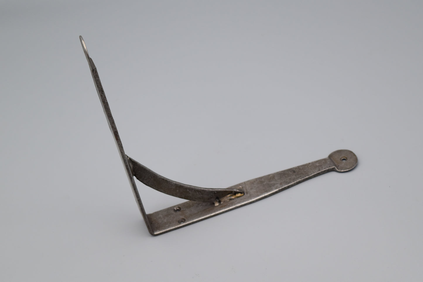 Shelf Bracket GALLOWS Light Duty Hand Forged Penny End Antique Iron
