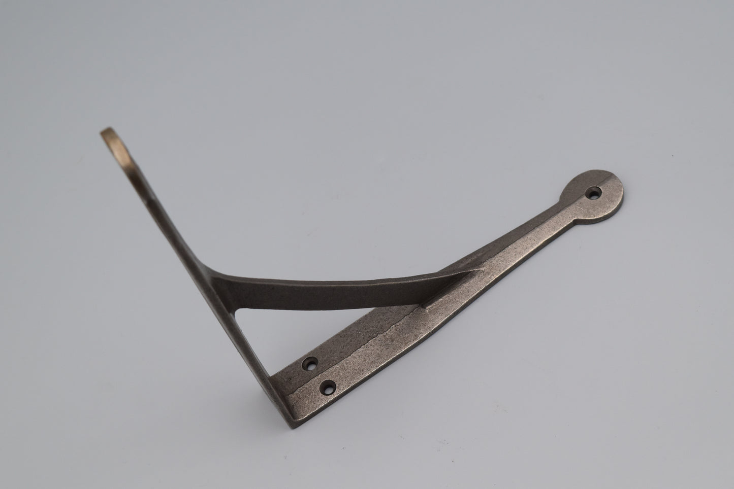Shelf Bracket GALLOWS Light Duty Hand Forged Penny End Antique Iron