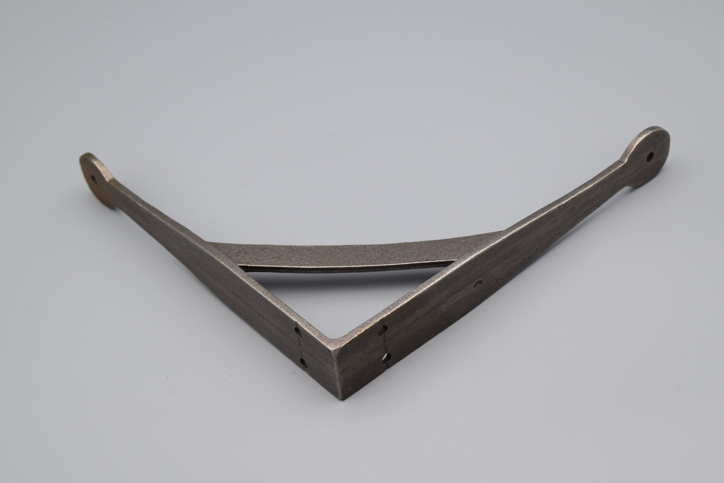 Shelf Bracket GALLOWS Light Duty Hand Forged Penny End Antique Iron