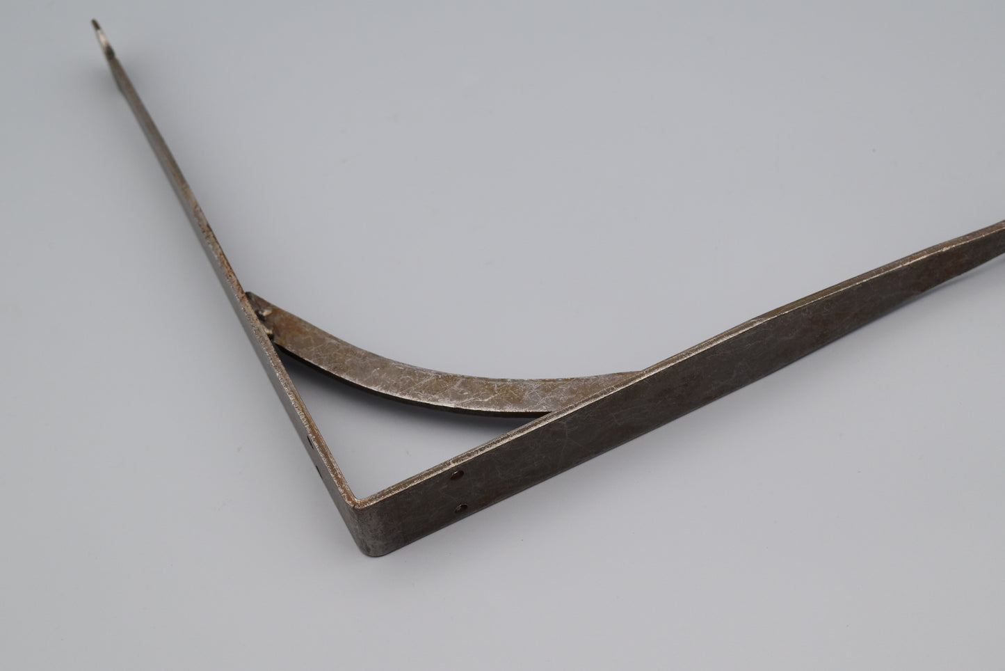 Shelf Bracket GALLOWS Light Duty Hand Forged Penny End Antique Iron