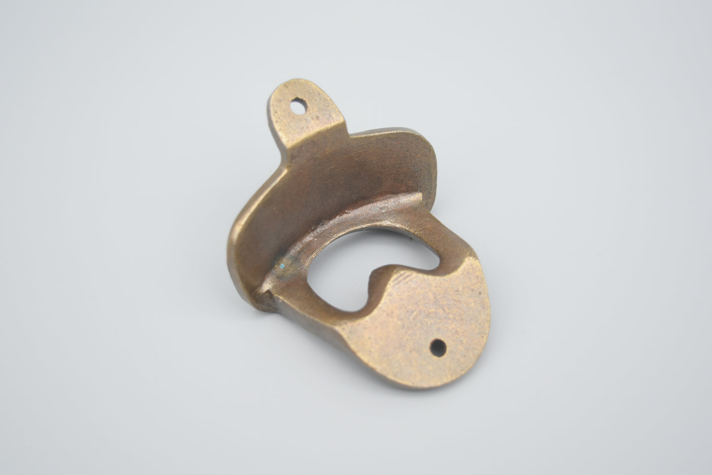 Bottle Opener Wall Mounted PLAIN Antique brass on Iron