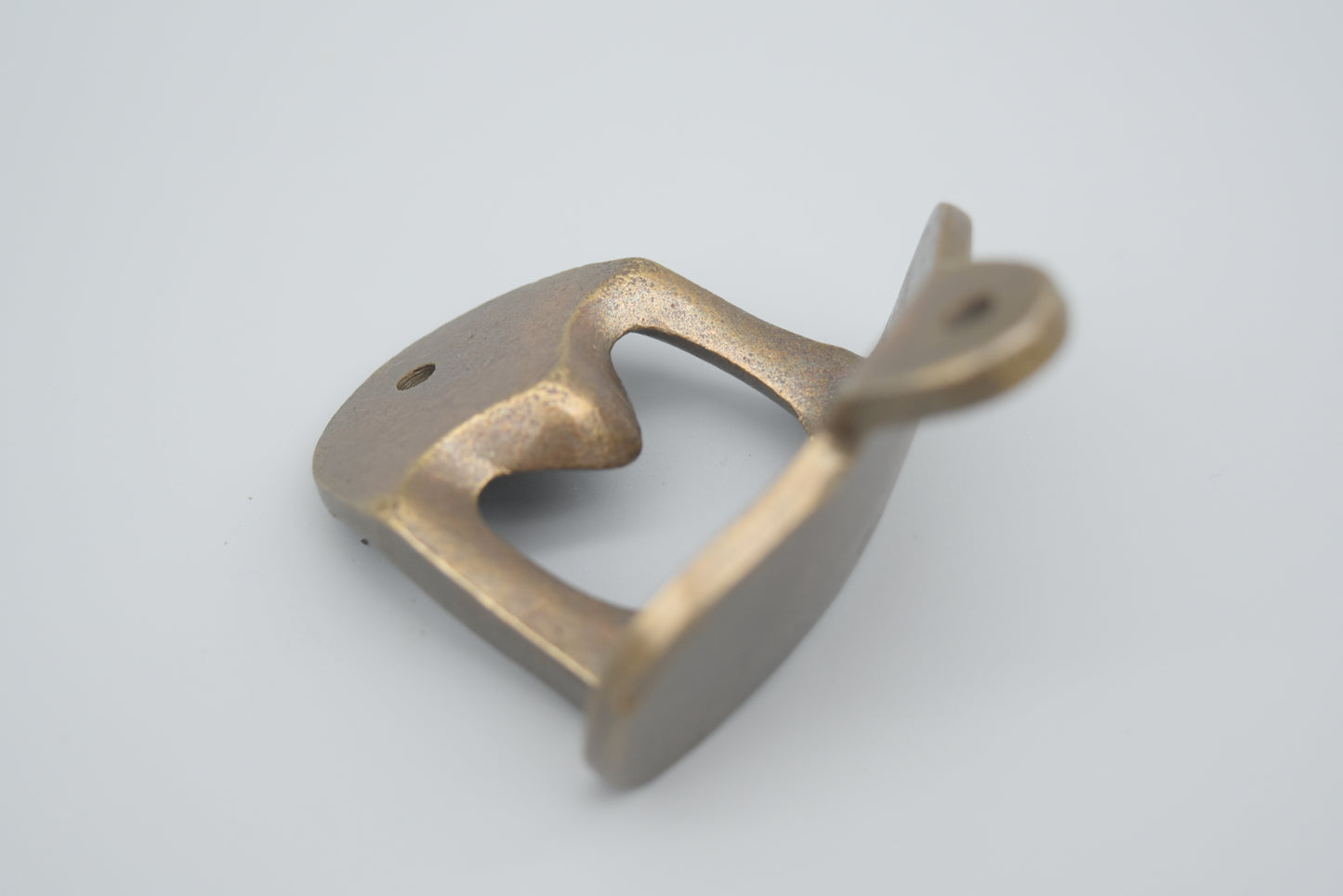 Bottle Opener Wall Mounted PLAIN Antique brass on Iron