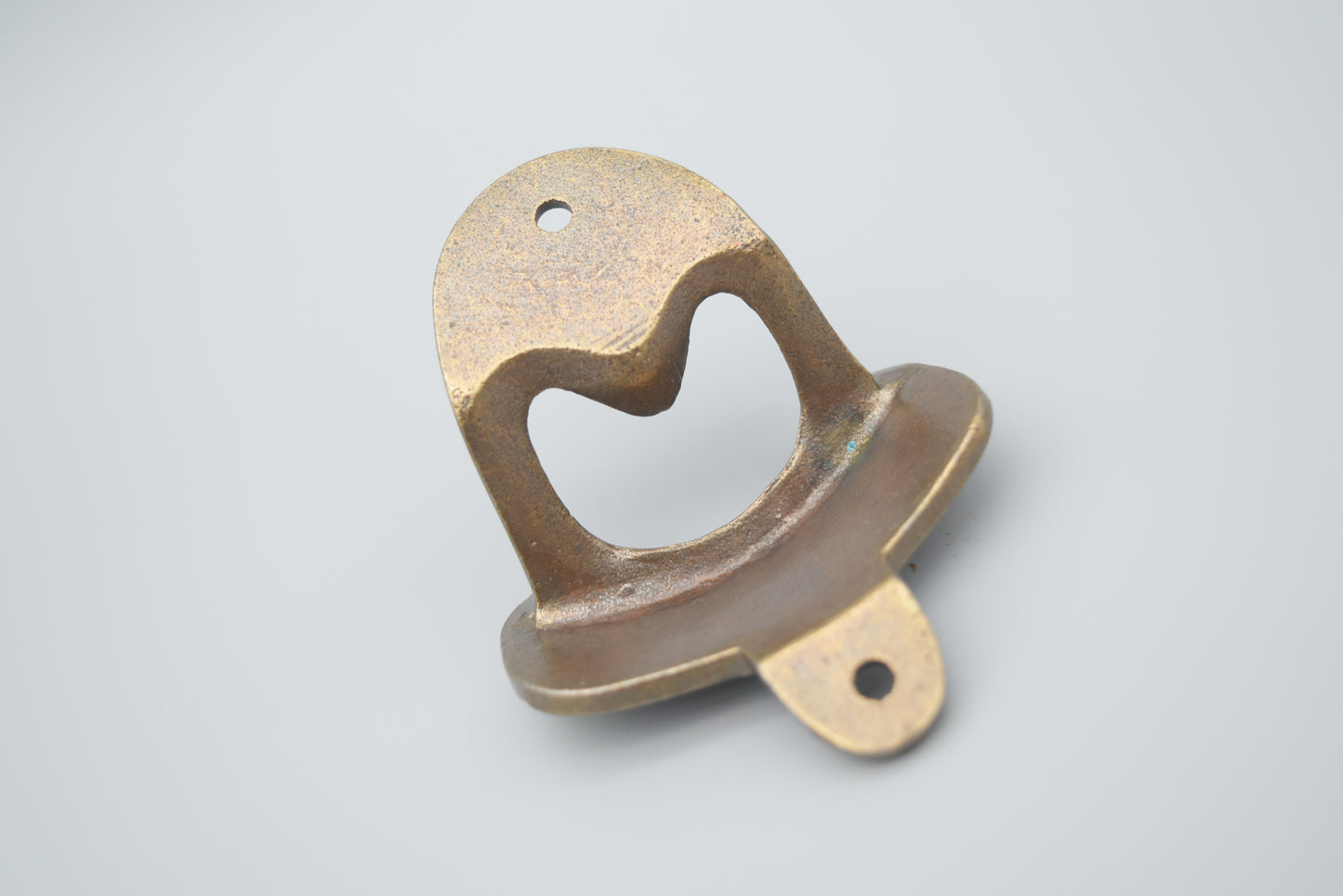 Bottle Opener Wall Mounted PLAIN Antique brass on Iron