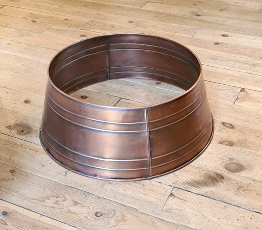Christmas Tree Ring Copper Plated