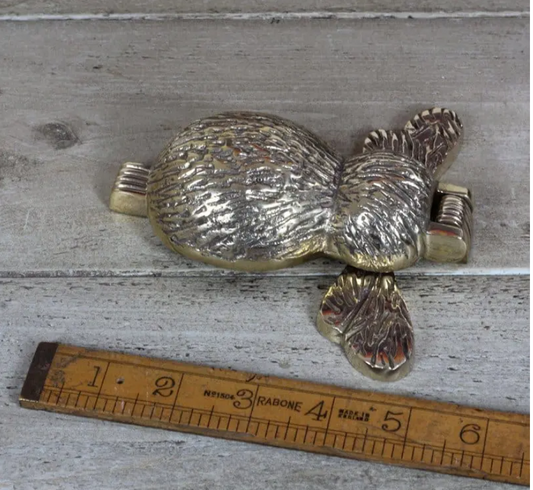 Door Knocker BEE design Cast SOLID BRASS 125mm