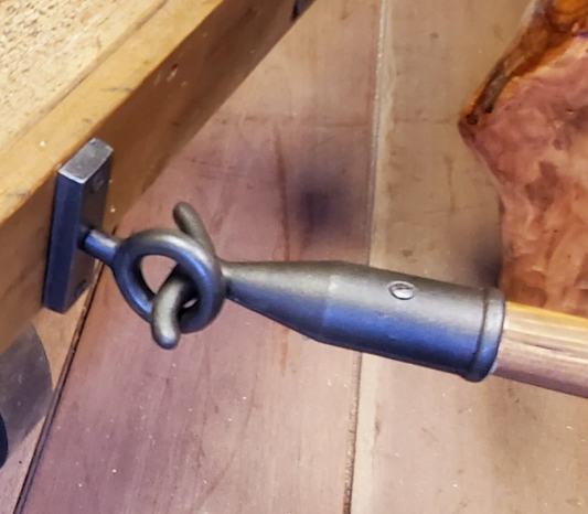 Railway Cart or Window Hook with Eye Loop Hook