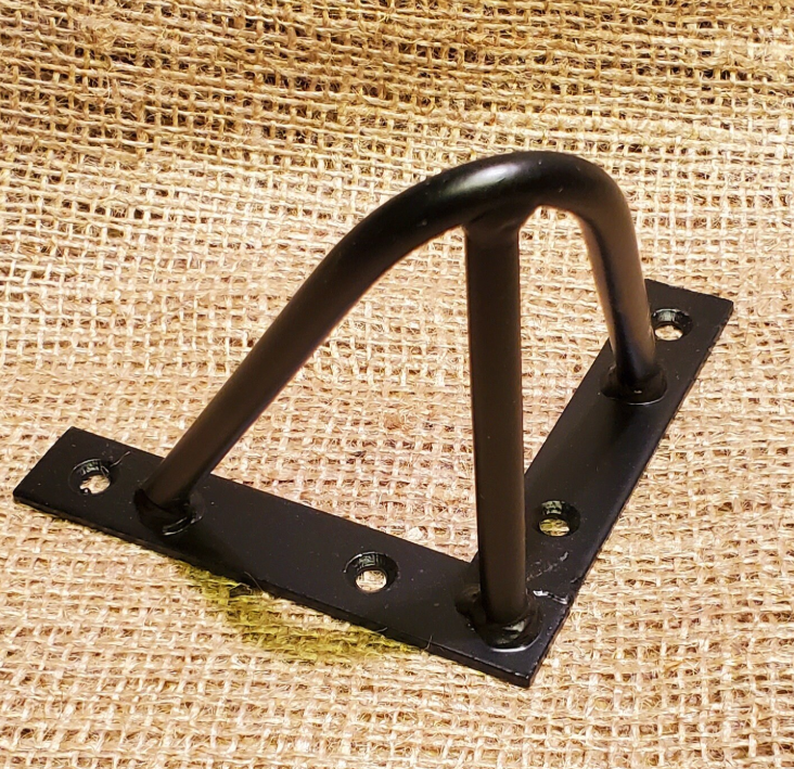 Hairpin Leg Furniture Support 4" Black - 3 Prong