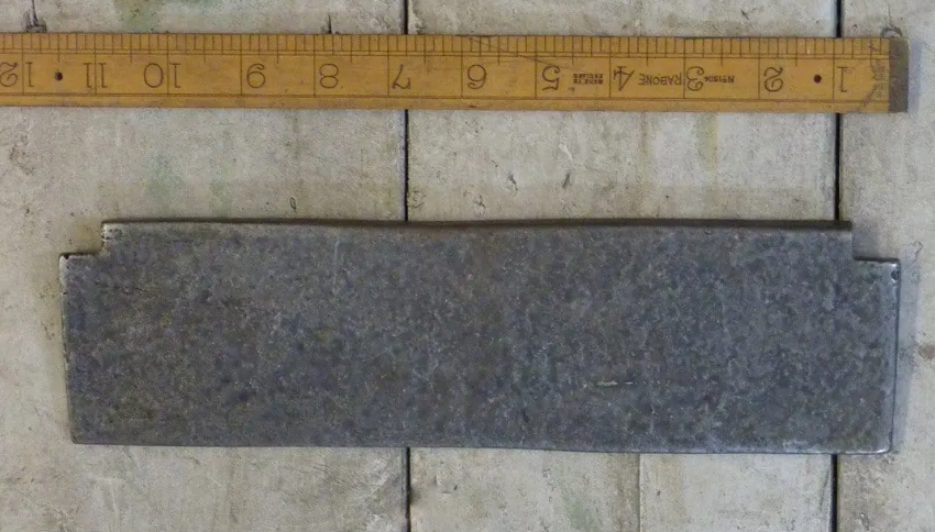 Letter Box Plate - Antique Iron - 2 Sizes- inner back plate sold seperately