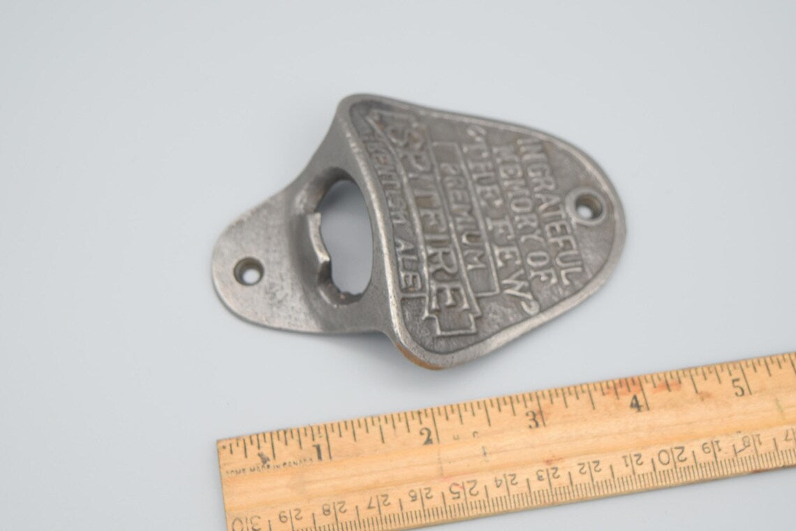 Spitfire - 'In grateful memory of the few' - Beer bottle opener