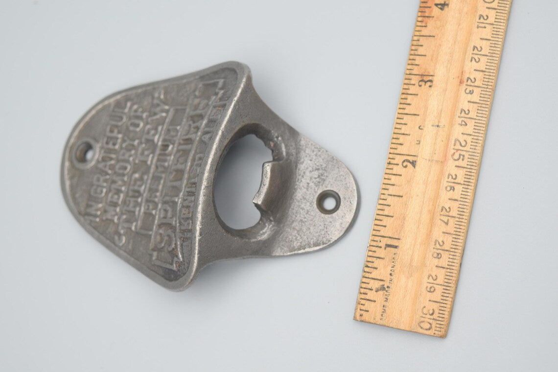 Spitfire - 'In grateful memory of the few' - Beer bottle opener