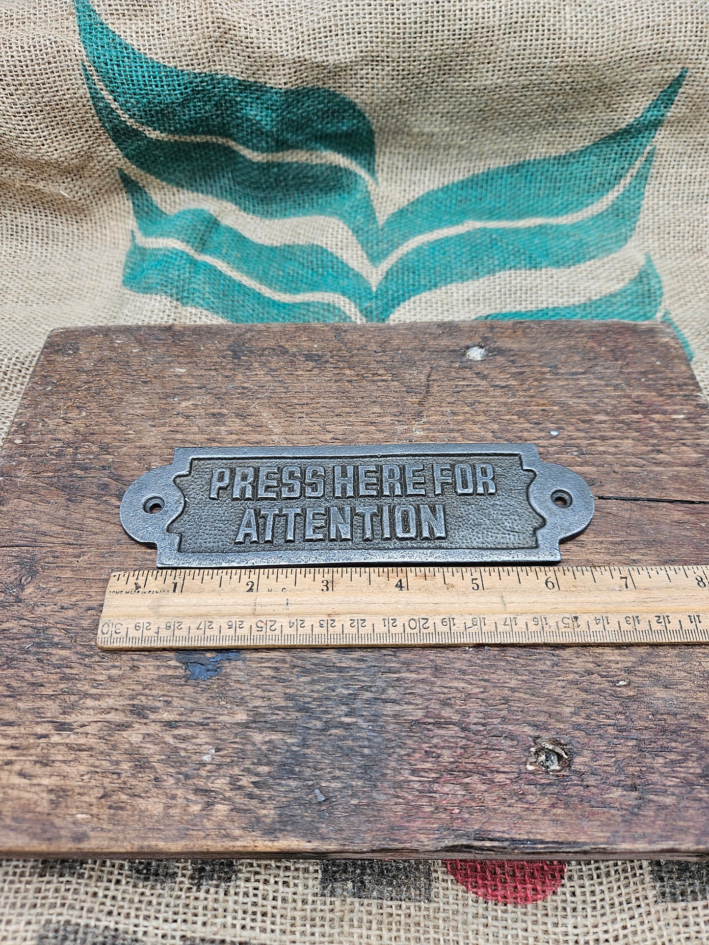 Press Here for Attention
