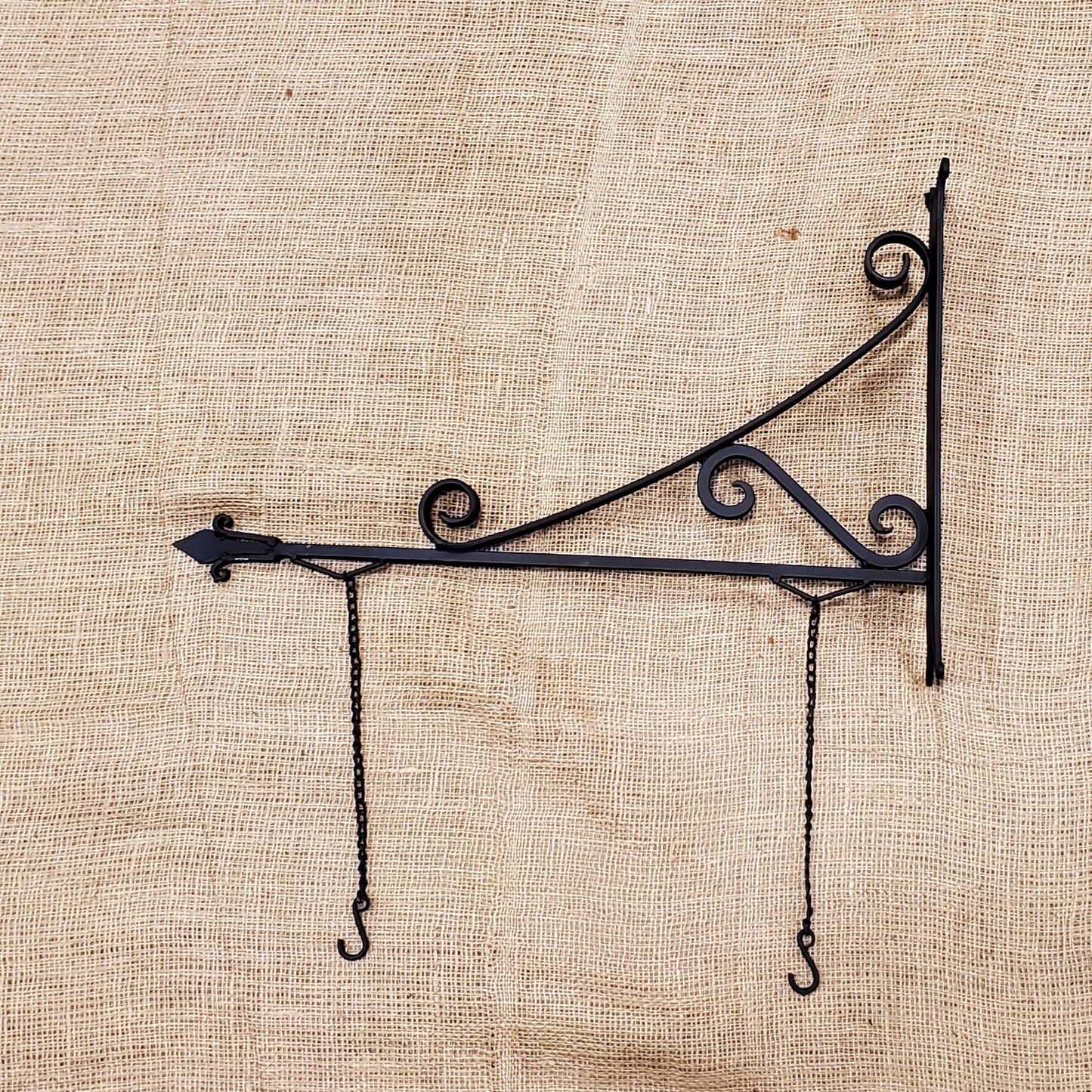 Pub Style Hanging Bracket (Large 12" x 14", 15.7" by 23.6" BOTH with UNIQUE STYLES) with chains