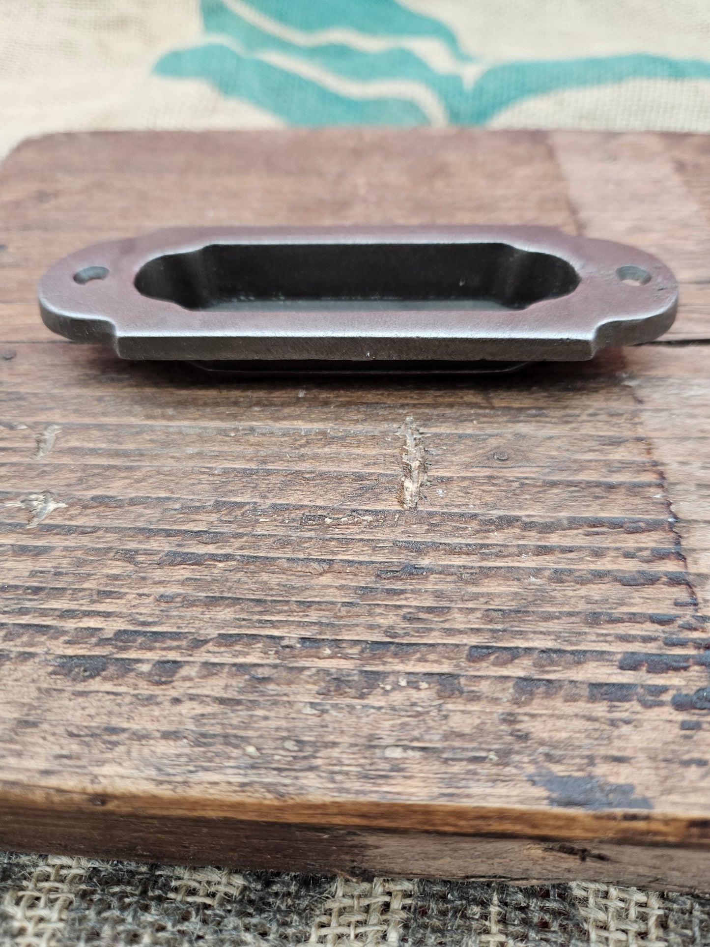 Flush Pull Handle - Victorian Round End 5"