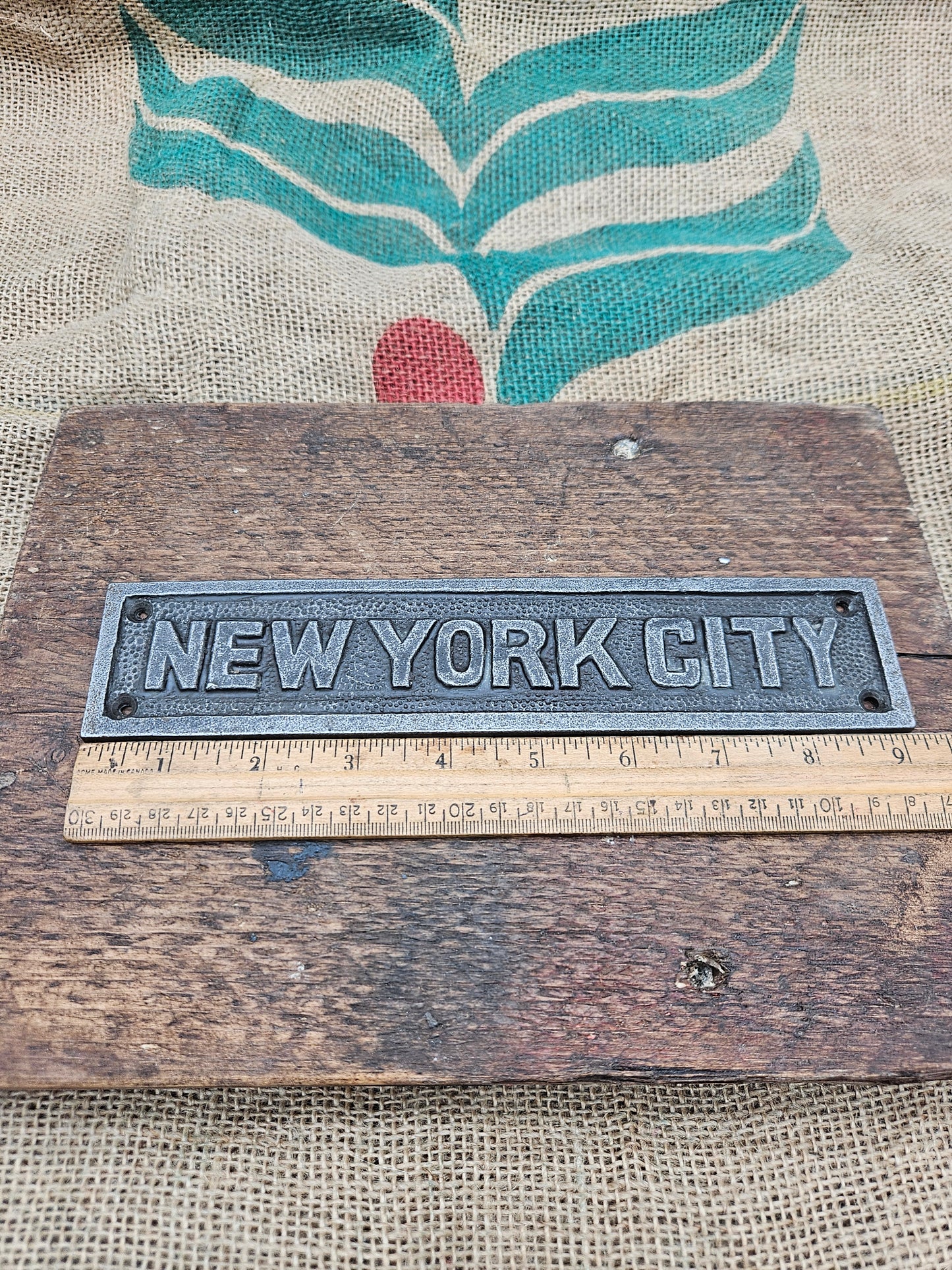 New York City Plaque