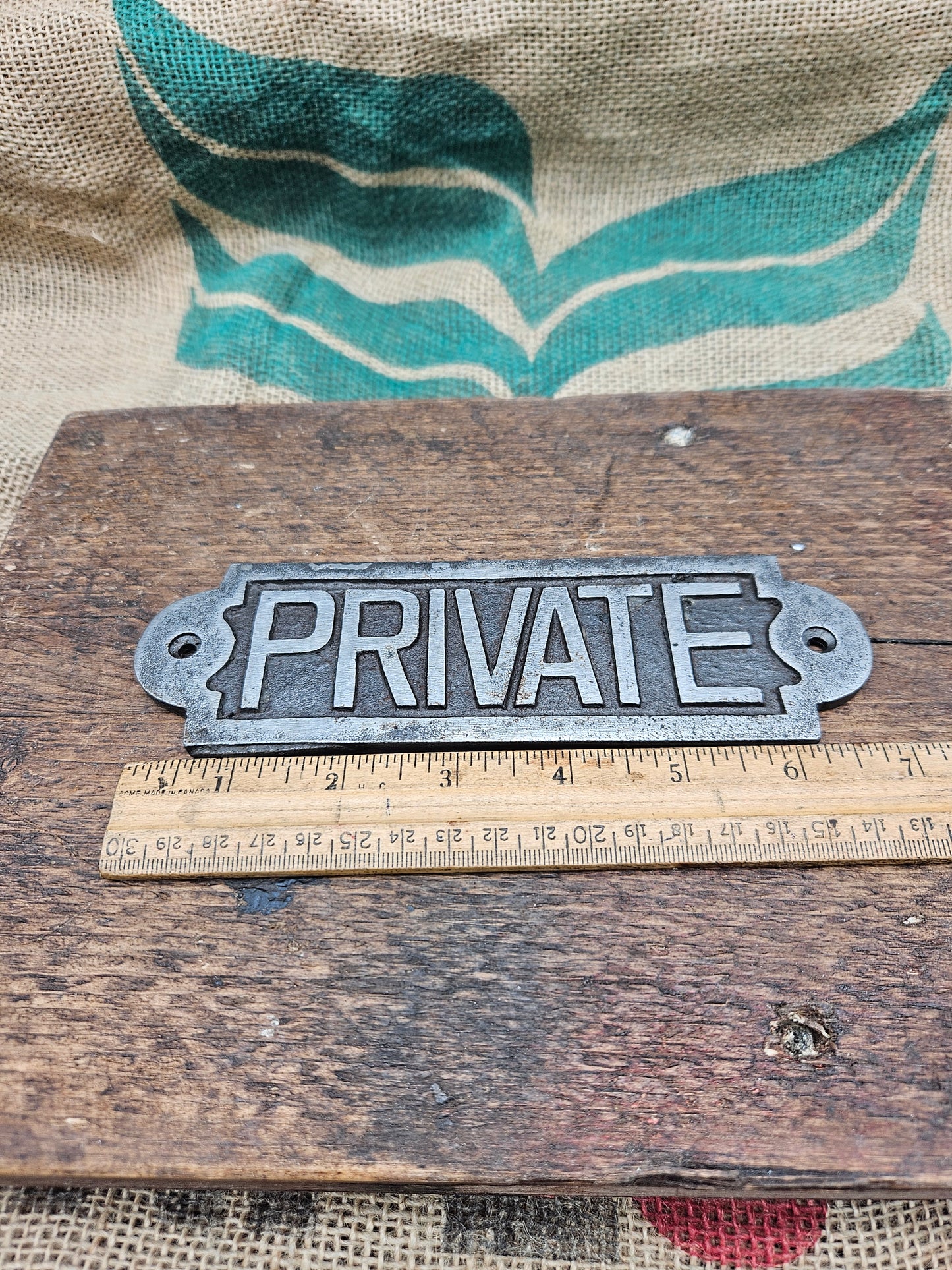 PRIVATE Plaque - 3 Sizes