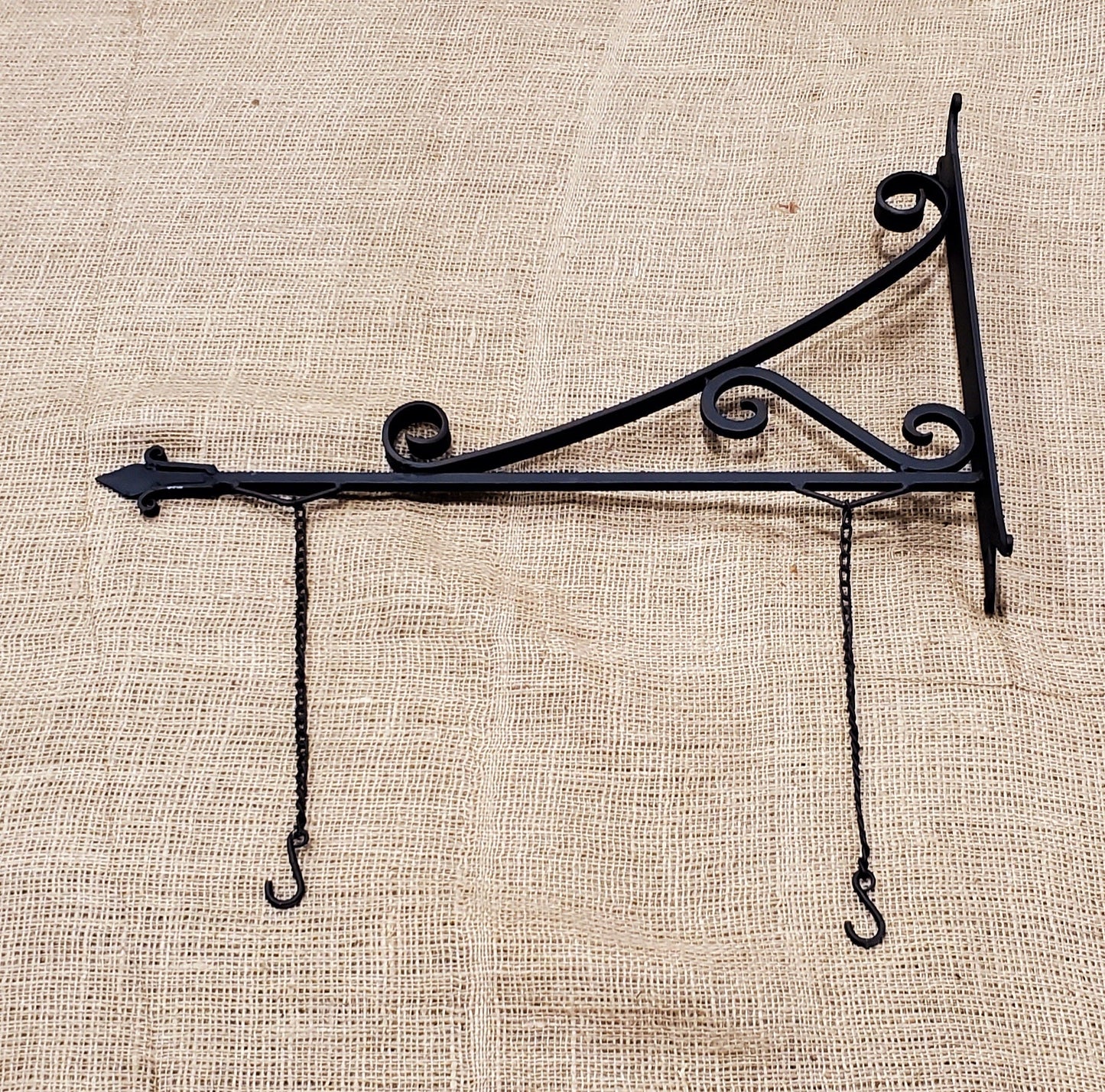 Pub Style Hanging Bracket (Large 12" x 14", 15.7" by 23.6" BOTH with UNIQUE STYLES) with chains