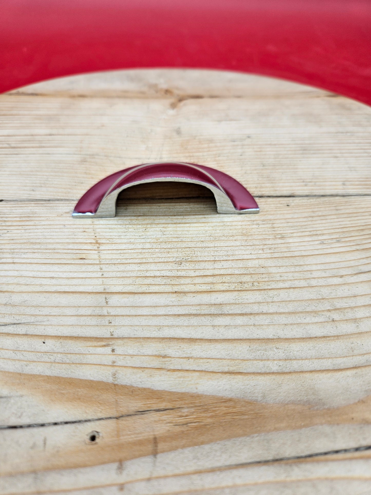 Basic Design - Chrome Cup Pull Handle Rear Thread