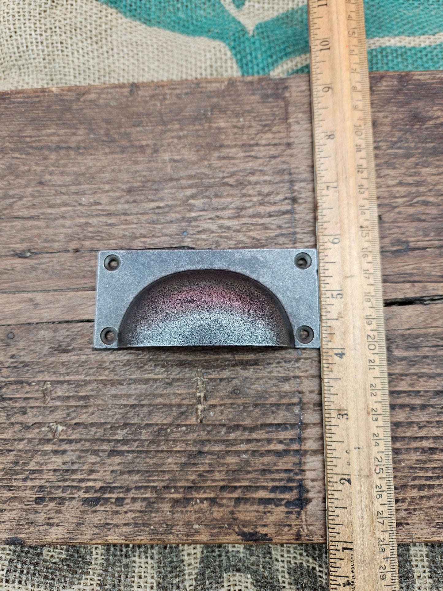 Square Cupped Cup Pull Handle - 2 Sizes