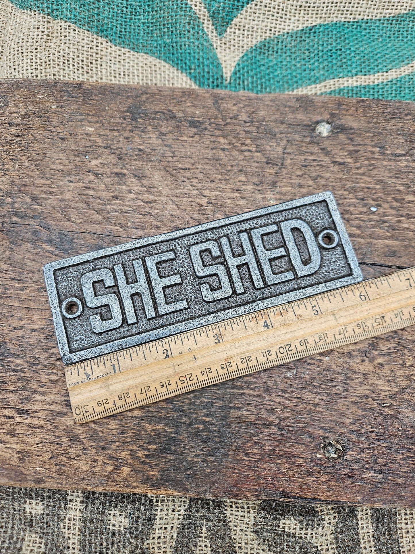 She Shed Plaque