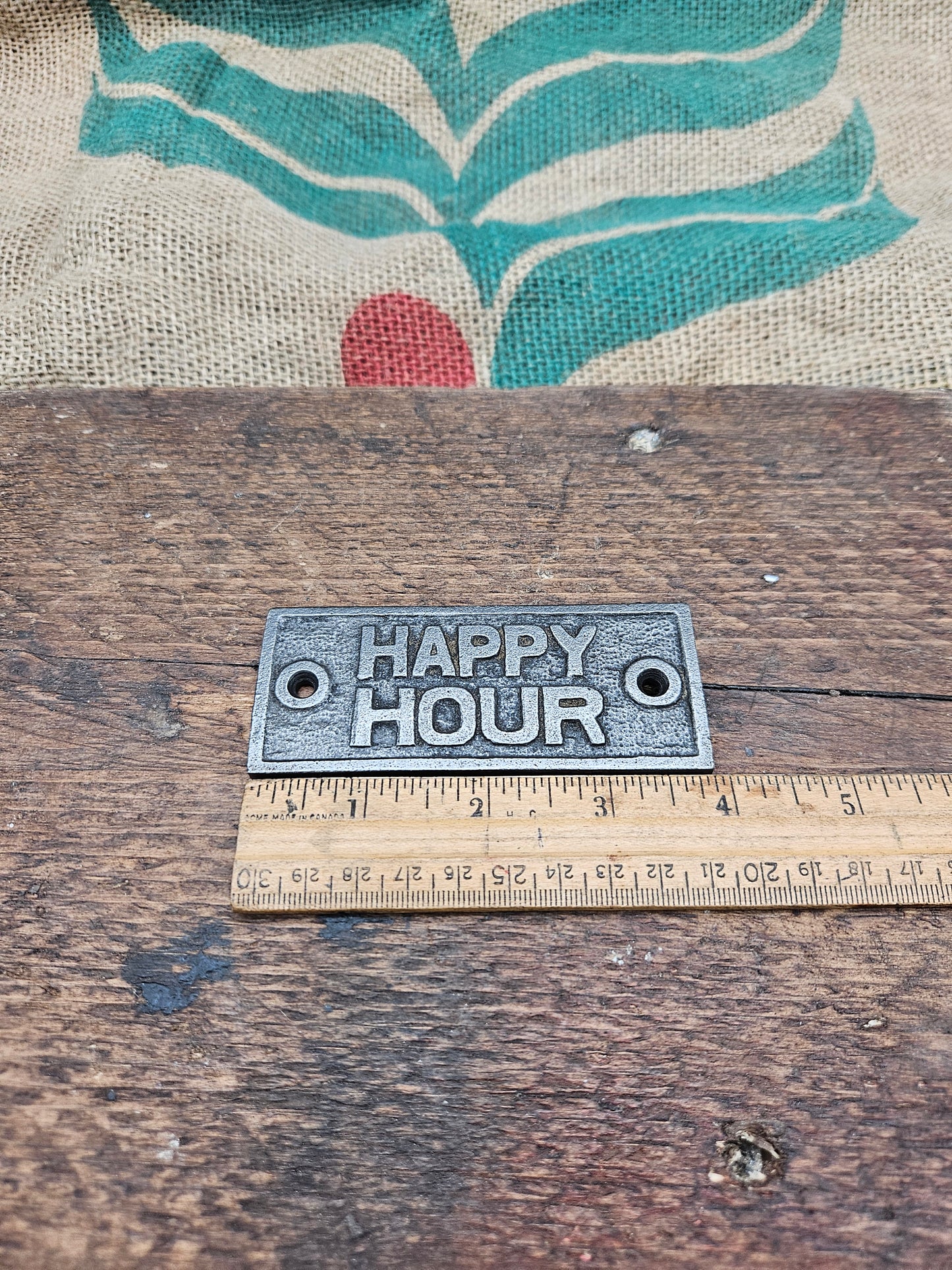 The Happy Hour Plaque