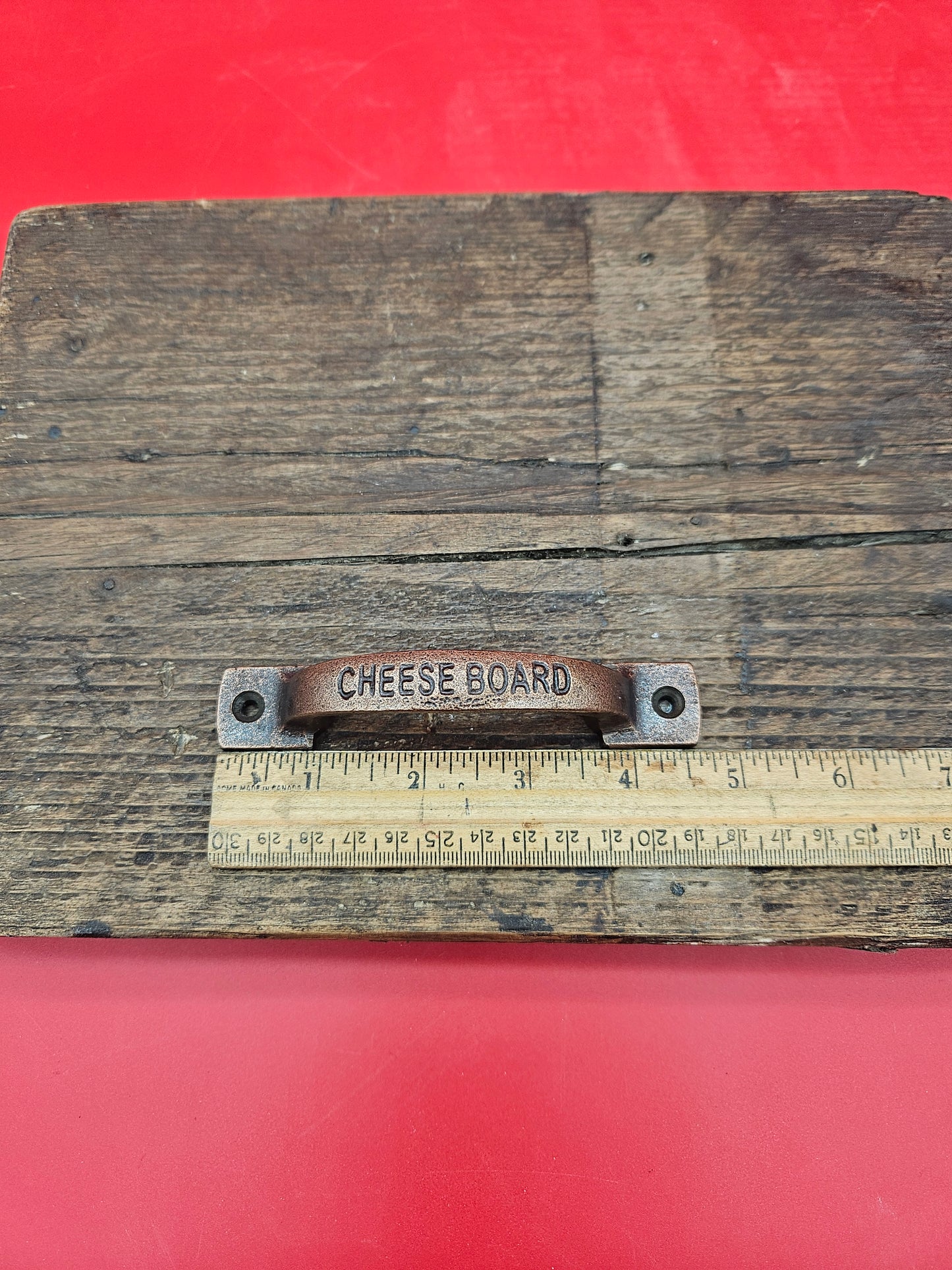 Cheese Board Handle - Antique Copper